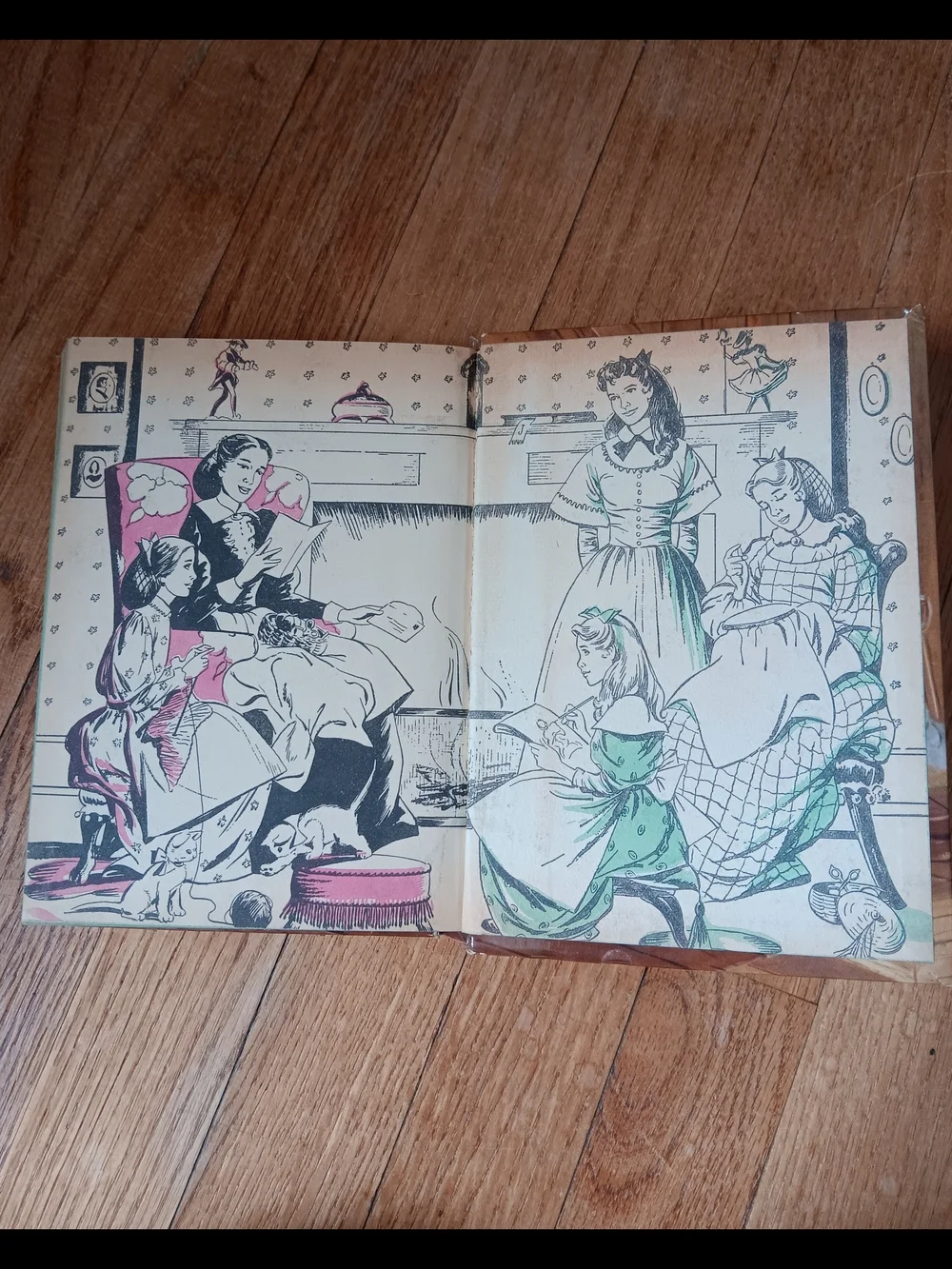 Vintage Little Women By Louisa May Alcott 1955 Edition Hard Cover Book